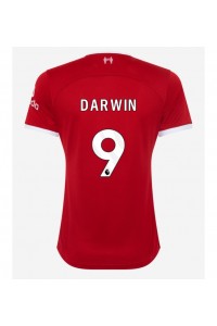 Liverpool Darwin Nunez #9 Voetbaltruitje Thuis tenue Dames 2023-24 Korte Mouw